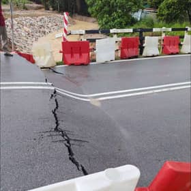 Negeri ambil tindakan segera kejadian tanah runtuh di Jalan Sungai Lalang, Semenyih