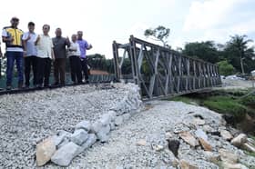 Jalan Semenyih-Sg Lalang bailey bridge completed in 36 hours
