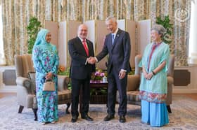 Agong thanks outgoing Singapore PM for friendship with Malaysia