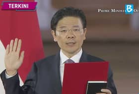 Lawrence Wong angkat sumpah perdana menteri keempat Singapura
