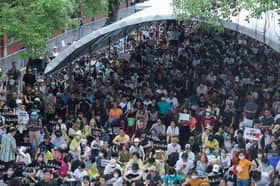 Thousands protest against contentious Taiwan parliament reforms