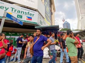 Foreign worker numbers fall 13 pct to 2.13m amid efforts to curb dependency