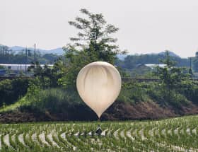South Korea blasts loudspeaker broadcasts after North’s trash balloons