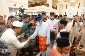 Over 3,000 congregants join Selangor royal family for Aidiladha prayers