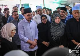 Jenazah ibu menteri pendidikan selamat dikebumi di Sungai Ramal