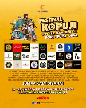 Jom hadir Festival Kopuji, rasa keenakan kopi lebih 30 pengusaha
