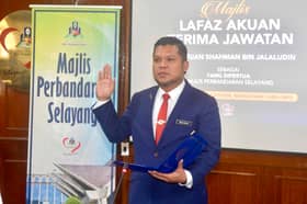 Shahman dilantik YDP MPS, visi status bandar raya 2030