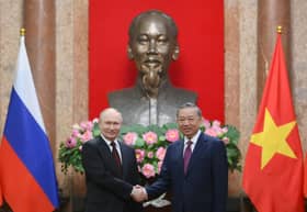 Russia's Putin in Vietnam seeks new "security architecture"