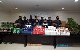 Customs seize bonsai, cigarettes, liquor, fans worth over RM2 mln
