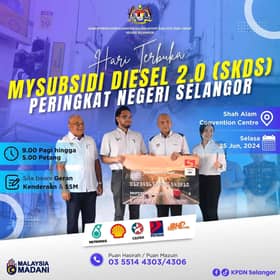 KPDN negeri anjur hari terbuka subsidi diesel 25 Jun