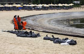 Singapore authorities in contact with Malaysian counterparts over oil spill