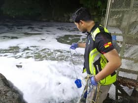 Luas sweeps in after foam, odour detected along Sg Gombak