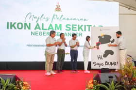 Raja Muda berkenan rasmi Tapir Malaya jadi ikon alam sekitar