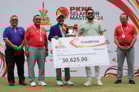 Raja Muda graces PKNS Selangor Masters golf tournament