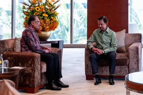 PM Anwar pays courtesy call on Sultan of Brunei
