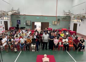 Lebih 50 warga Bukit Gasing diberi kursus bantuan kecemasan