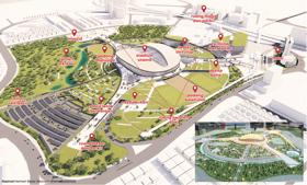 Bertaraf dunia, stadium bola boleh 'bertukar' arena badminton, hoki