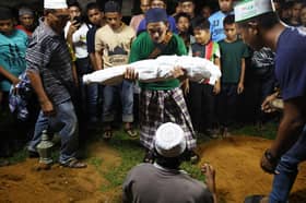 Muhammad Luth Syauqi laid to rest next to older brother