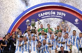 Argentina clinch record 16th Copa title with 1-0 extra-time win over Colombia