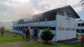 Asrama SMK Song 1 terbakar, warden, pelajar sempat selamatkan diri