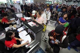 KLIA Terminal 2 crowded due to global tech outage