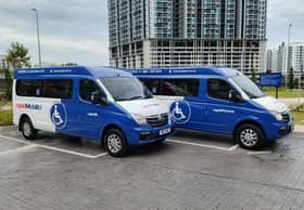 Rapid Bus selaras tambang van transit OKU di KL, Pulau Pinang