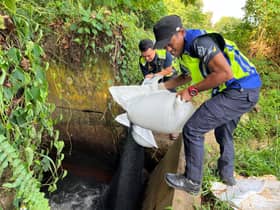 DOE nabs two for river odour pollution, liable for five years jail, RM10 mln fine