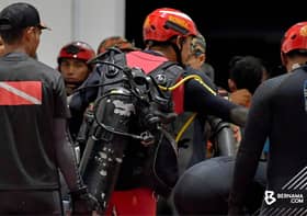 Tanah jerlus: SAR secara penyelaman terlalu berisiko - bomba