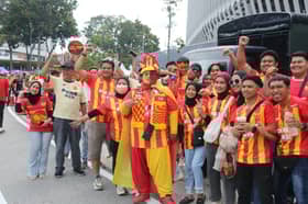Stadium Bukit Jalil meriah, penyokong Selangor FC, JDT datang awal