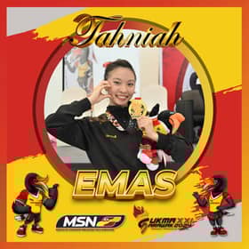 SUKMA 2024: Mandy Cebelle sumbang emas pertama Selangor