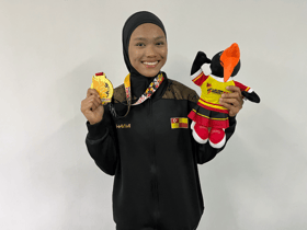 SUKMA: Nur Afrina Batrisyia antara atlet pecah rekod lima acara hari ini