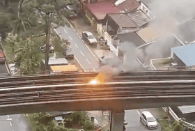 Sri Petaling LRT service back to normal after ‘small fire’