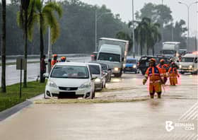 Paras air stesen Jenderam Hilir, Bandar Klang lepasi tahap bahaya takat 9 malam