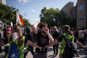 Thousands march against Gaza war at Democratic convention