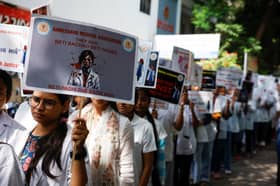 India's doctors strike in protest at colleague's rape, murder
