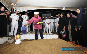 TLDM diver buried with full military honours in Lahad Datu