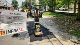 Infrasel repairs roads in three locations within 24 hours of reports
