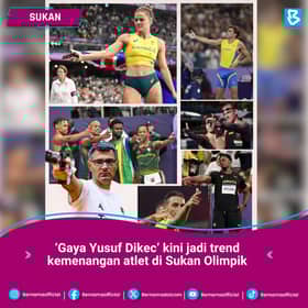 Gaya penembak Turkiye jadi trend kemenangan atlet di Paris
