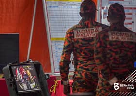 Pasukan SAR guna kamera teleskopik kesan mangsa tanah jerlus