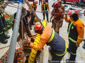 Tanah jerlus: Anggota SAR teruskan pencarian di stesen pam Loji IWK Pantai Dalam