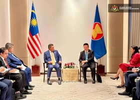 Asean sec-gen meets Saifuddin Nasution to discuss transnational crime
