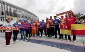 Kemeriahan, gelagat penyokong Selangor FC, JDT menjelang aksi akhir Piala FA