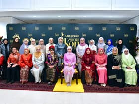 Tengku Permaisuri Selangor berkenan berangkat ke malam anugerah wanita ikon Malaysia