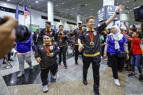 2024 Paris Paralympians return to thunderous applause at KLIA