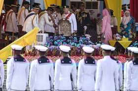 King, Queen grace Trooping of the Colours ceremony