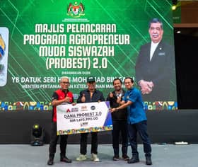 Agrobank provides over RM1.6 mln in fund to empower young agropreneur community