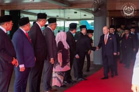 King arrives in China for maiden state visit