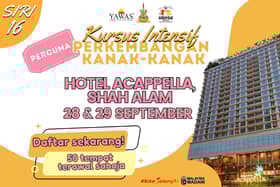 Kursus percuma belajar asas penjagaan kanak-kanak 28 September, terhad 50 peserta