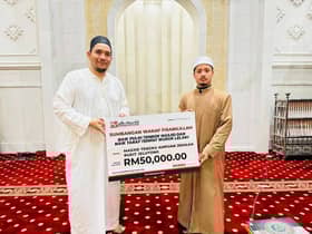 Wakaf Selangor salur RM50,000 bantu masjid baik pulih tembok, tempat wuduk