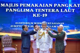 Komander bawa pulang kapal selam pertama negara kini Panglima Tentera Laut